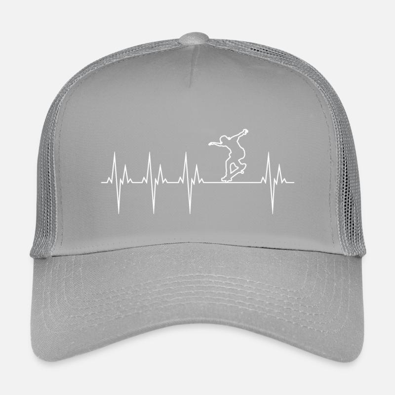 Skateboard Elektrokardiogramm EKG Skateboard Kinder Trucker-Cap