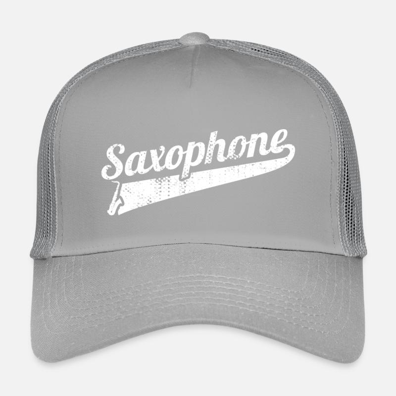 Funny Saxophone Kids’ Trucker Cap