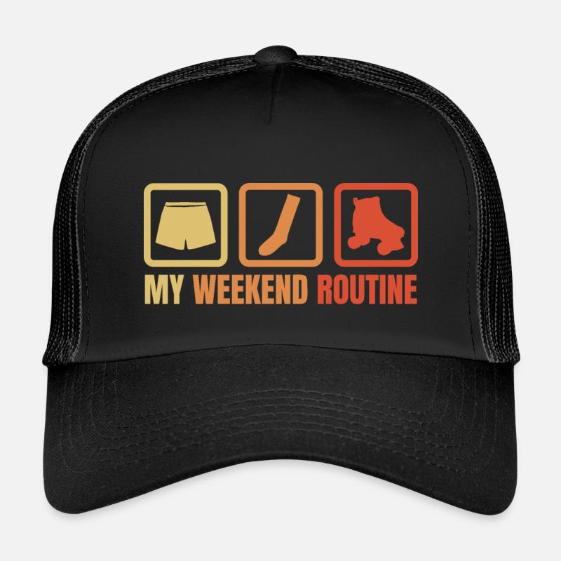 Weekend with roller skates Kids’ Trucker Cap