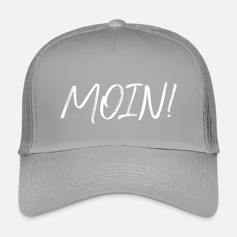 MOIN !, blanc Casquette trucker enfant