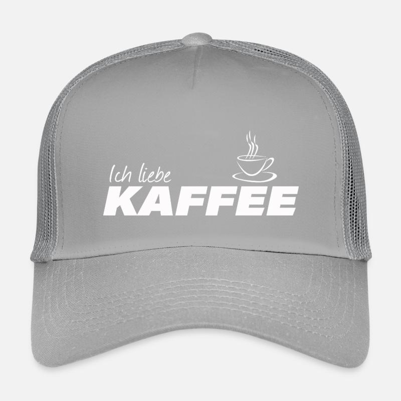 ICH LIEBE KAFFEE Kinder Trucker-Cap