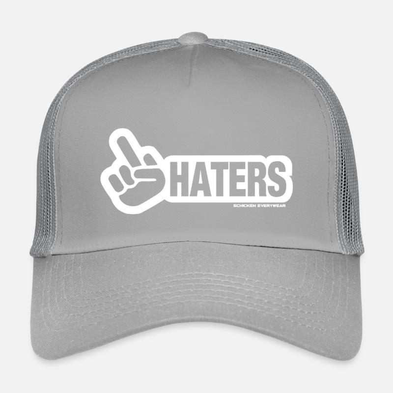 Haters Peace Zeichen Design Kinder Trucker-Cap