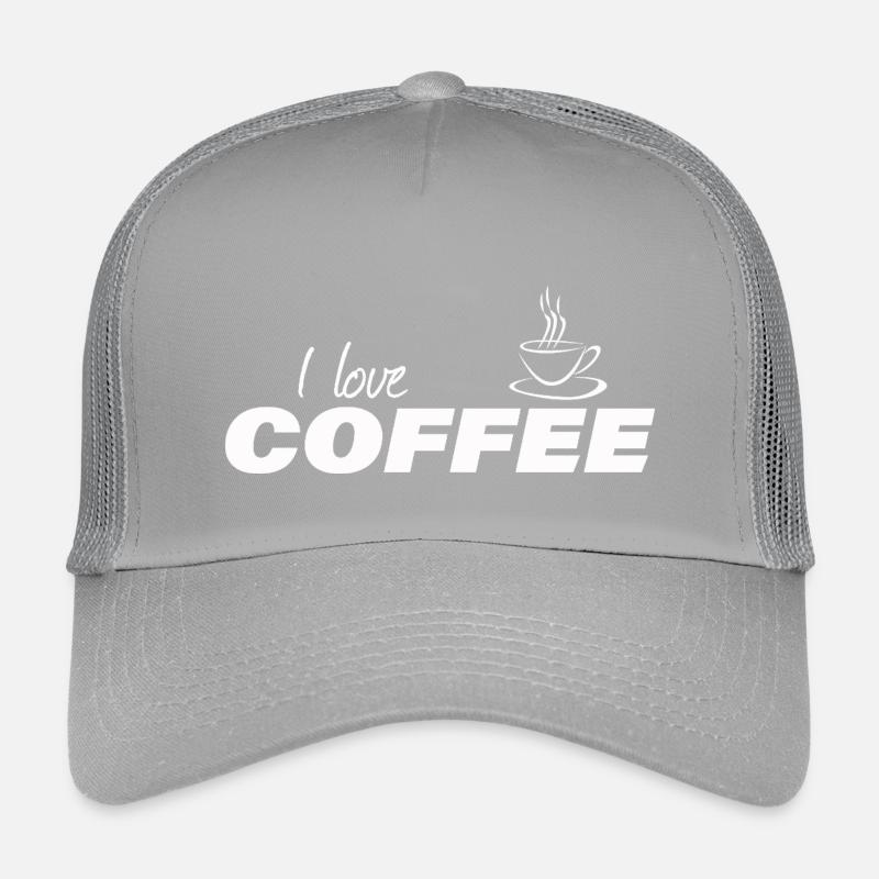 J’adore le café Casquette trucker enfant