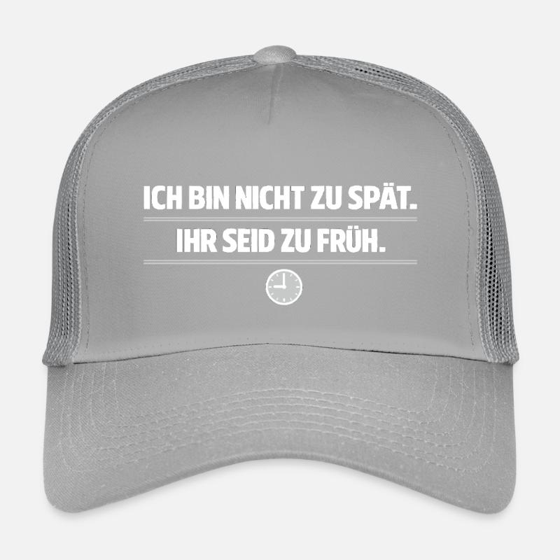 Pas trop tard – tu es trop tôt Casquette trucker enfant