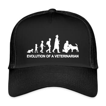 Veterinary Development - Kids’ Trucker Cap - black/black - Front