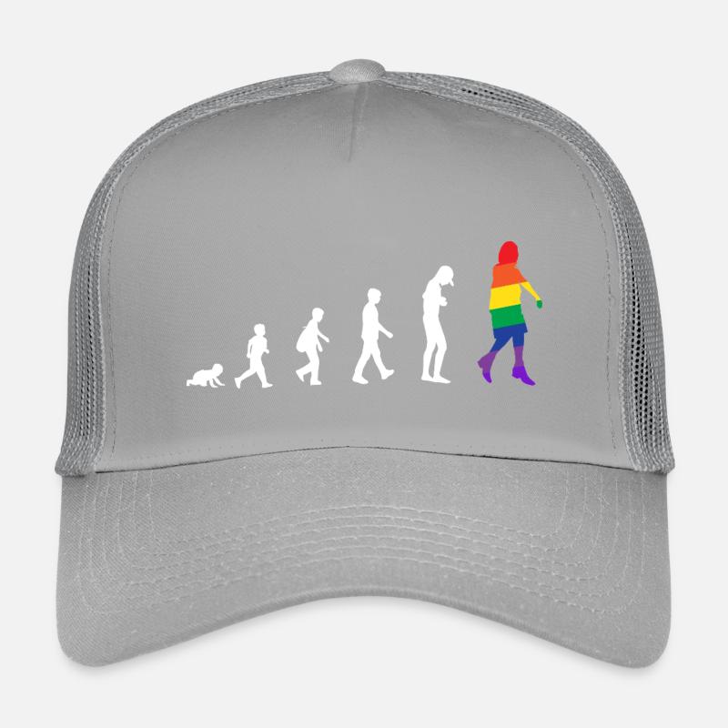 Évolution du bébé à transgenre / gay Casquette trucker enfant