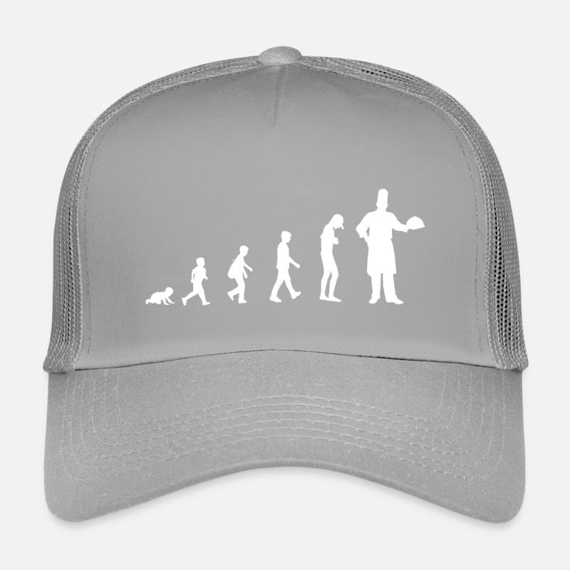 Evolution from baby to chef / restaurant Kids’ Trucker Cap