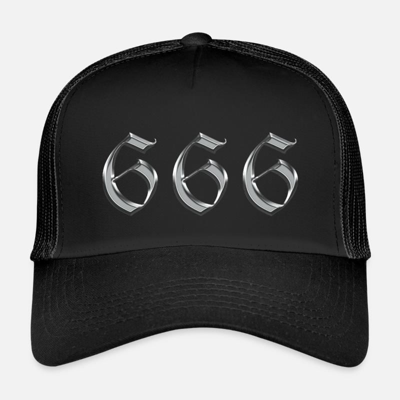 Engel Nummer 666 Reflektieren Kinder Trucker-Cap