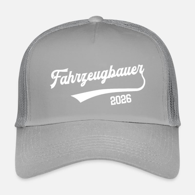 Vehicle Builder 2026 Occupation Car Mechanic Trainee Kids’ Trucker Cap
