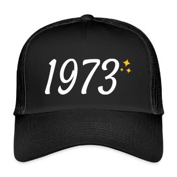 1973 - Kids’ Trucker Cap - black/black - Front