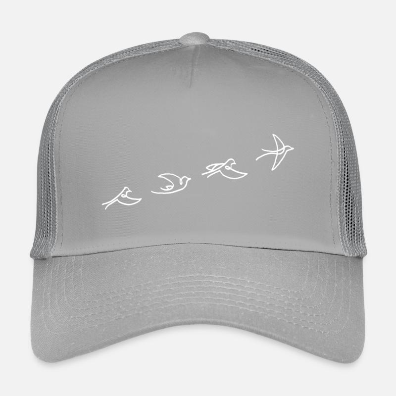 Le vol de l'oiseau blanc Casquette trucker enfant