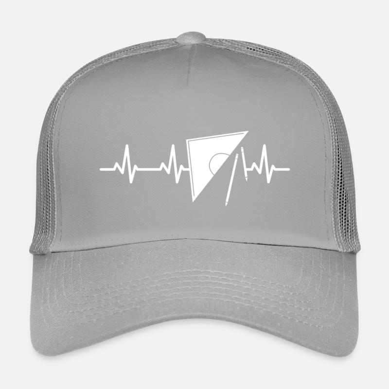 Ligne de cœur géotriangle Casquette trucker enfant