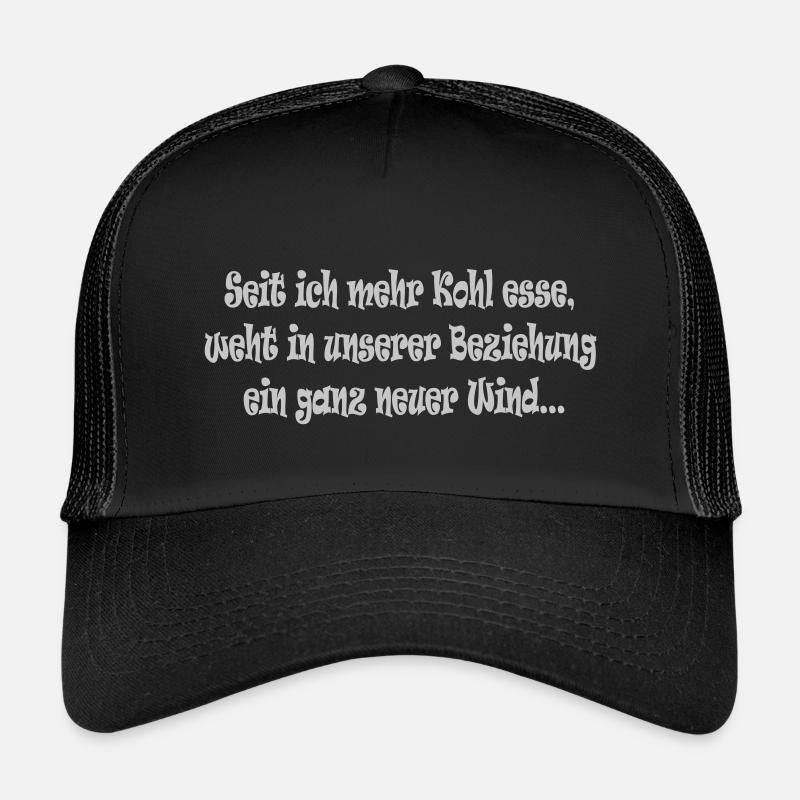 Ein neuer Wind... - Kinder Trucker-Cap - Schwarz/Schwarz