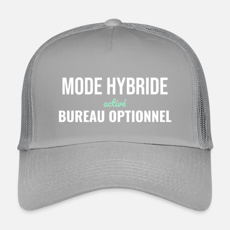 Mode Hybride — Télétravail Assumé Casquette trucker enfant