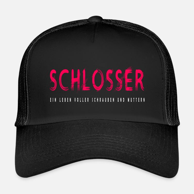 Schlosser Handwerker Design Kinder Trucker-Cap