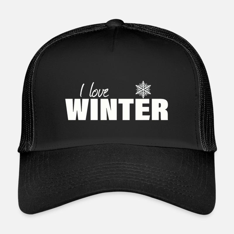 i love winter Kids’ Trucker Cap