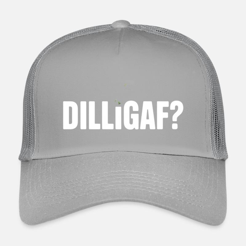 DILLIGAF Humour Dire Sarcasme Déclaration Casquette trucker enfant