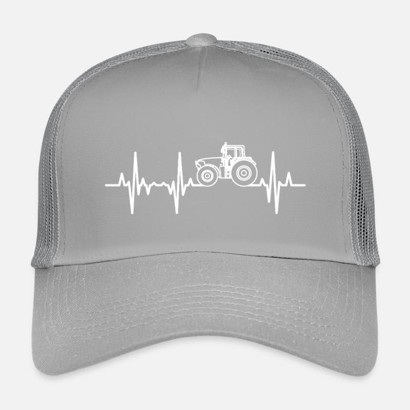 Tractor Heart Rate Kids’ Trucker Cap