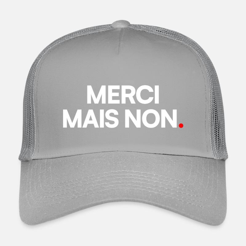 Merci mais non Casquette trucker enfant