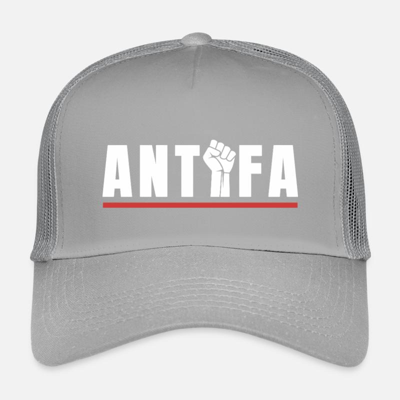 Protestation antifa, déclaration antifasciste Casquette trucker enfant