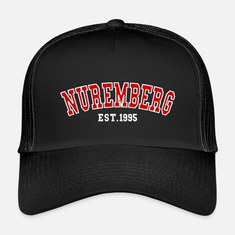 Nuremberg Est. 1995 - Kids’ Trucker Cap - black/black