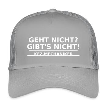 Mécanicien automobile – impossible ? Ça n’existe pas ! - Casquette trucker enfant - gris clair - Devant
