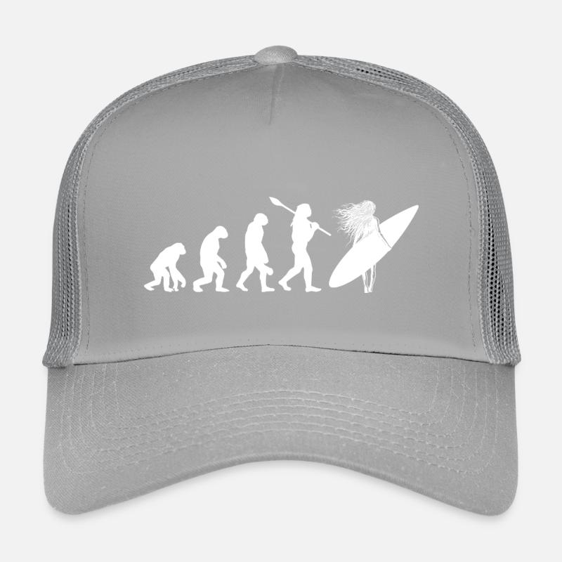 Art de silhouette surfeuse Surf Casquette trucker enfant