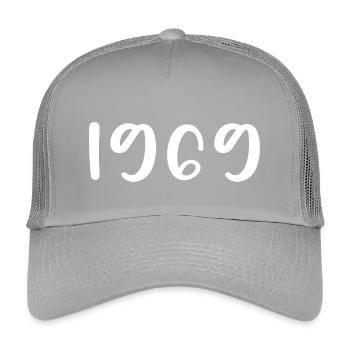 1969 Limited Edition 57th Birthday 1969 - Kids’ Trucker Cap - light grey - Front