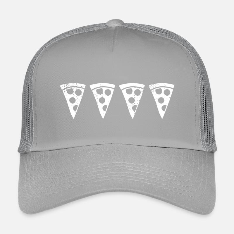 Retro Pizzastück Kinder Trucker-Cap