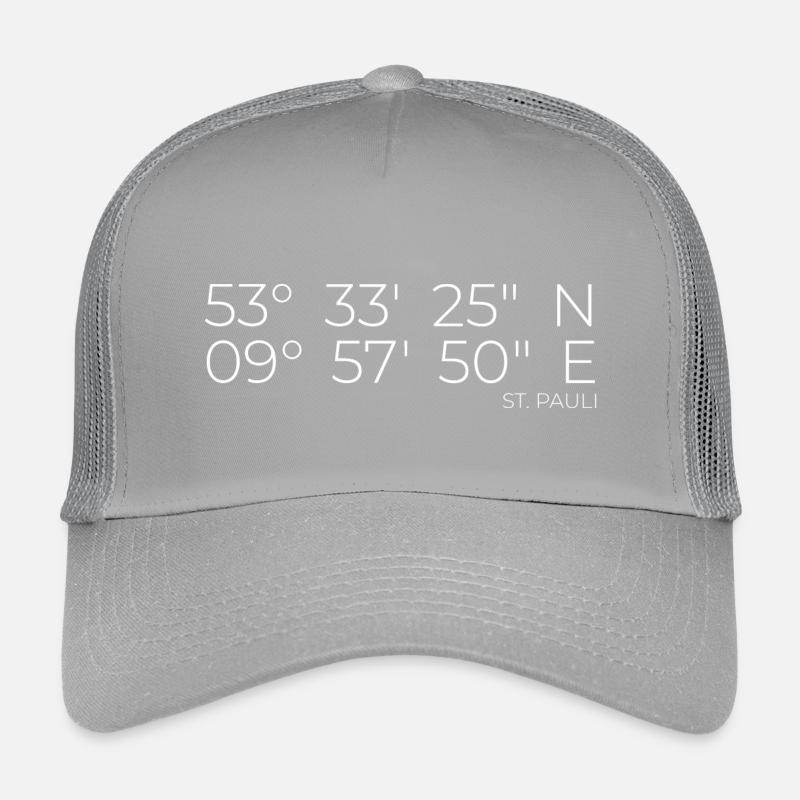 Coordonnées St. Pauli Hambourg Casquette trucker enfant