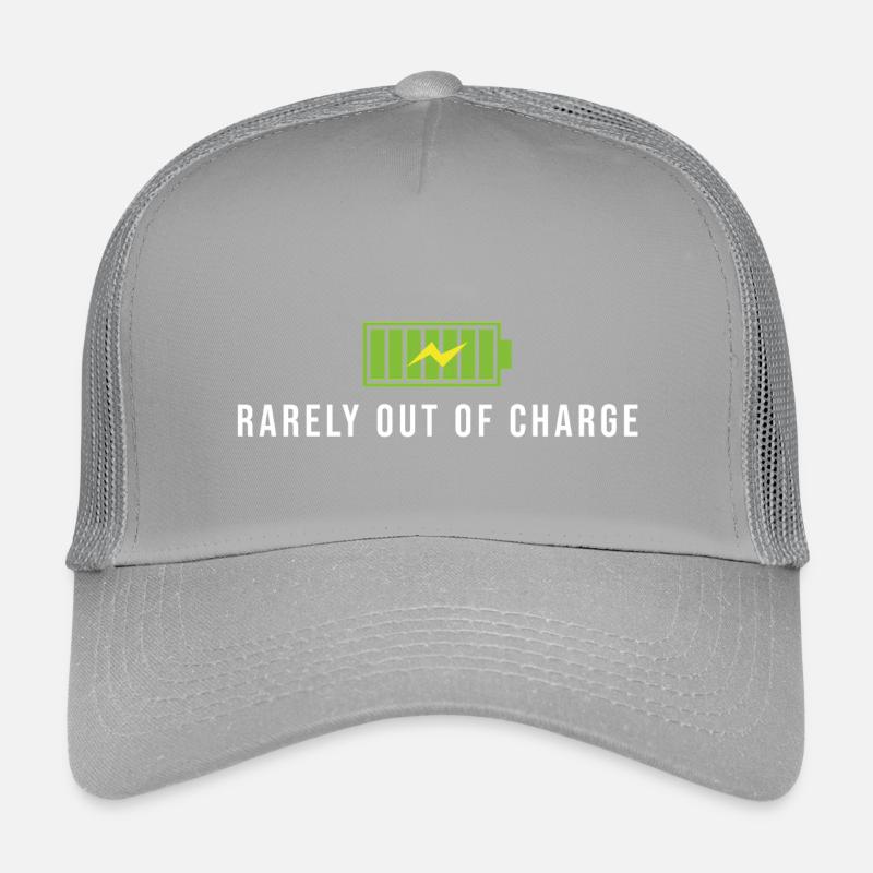Rarely out off charge e bike akku e-auto spruch Kids’ Trucker Cap