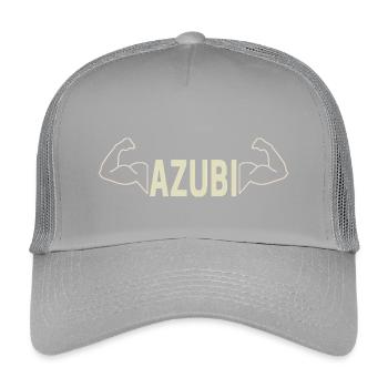 Trainee design for trainees and apprentices - Kids’ Trucker Cap - light grey - Front