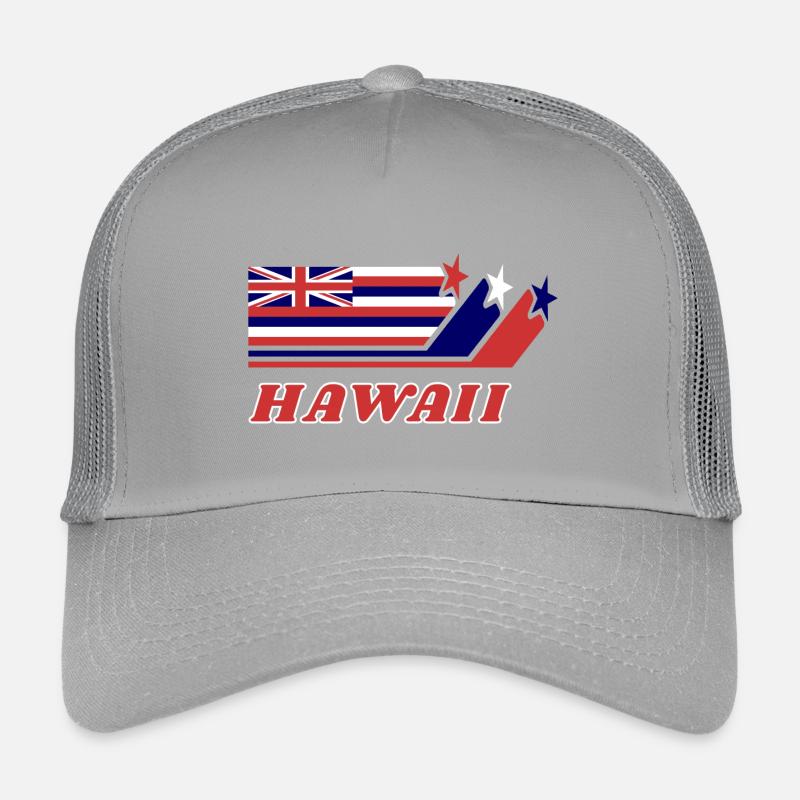 Cadeau de drapeau hawaï Honolulu Casquette trucker enfant