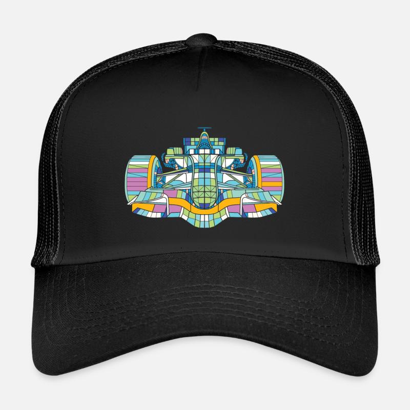 Racing car Colorful Kids’ Trucker Cap