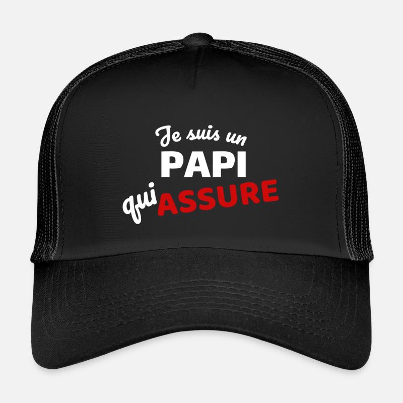 Assertive expression of paternity Kids’ Trucker Cap