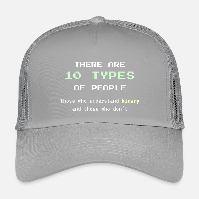 10 Types of People – Classic Binary Nerd Joke Kids’ Trucker Cap