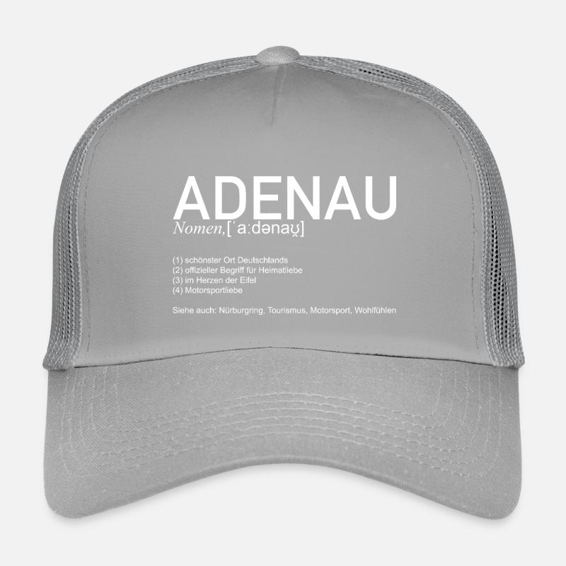 Adenau [Bedeutung] (weiß) Kinder Trucker-Cap