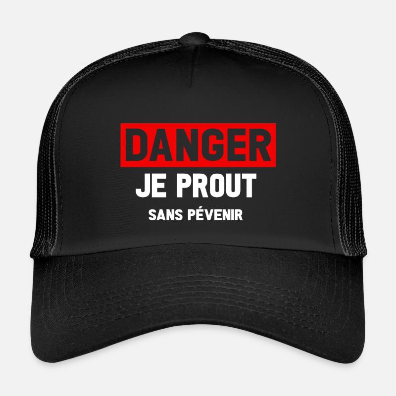 Danger Prout Sans Pévenir Casquette trucker enfant