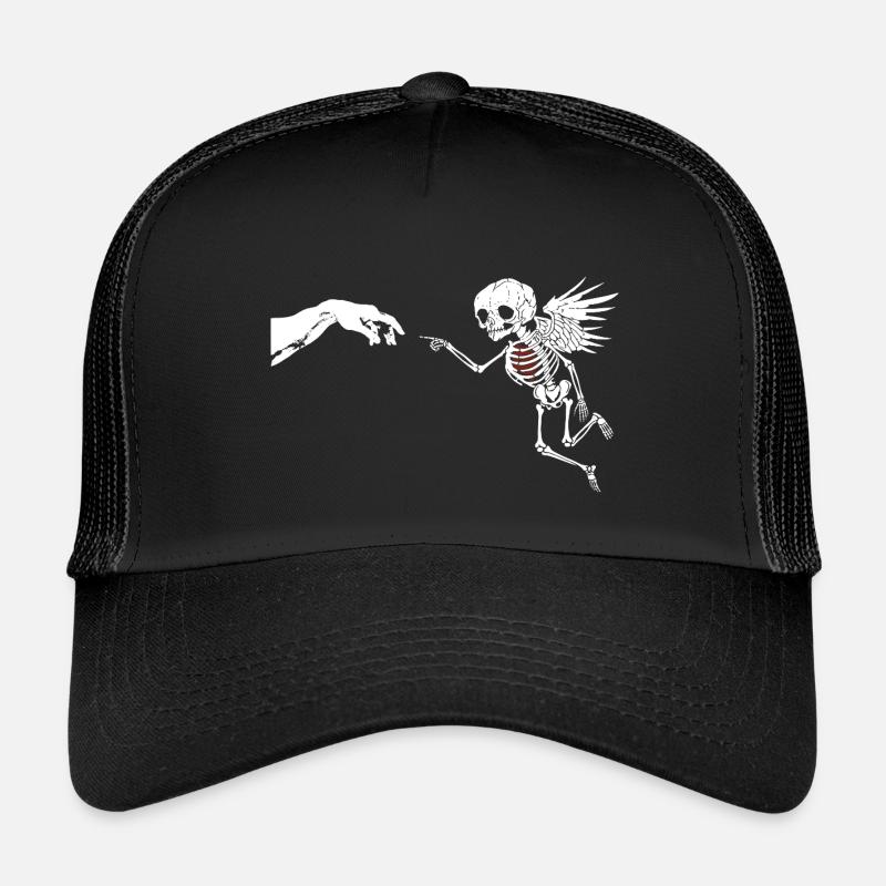 AMOR - Kinder Trucker-Cap - Schwarz/Schwarz