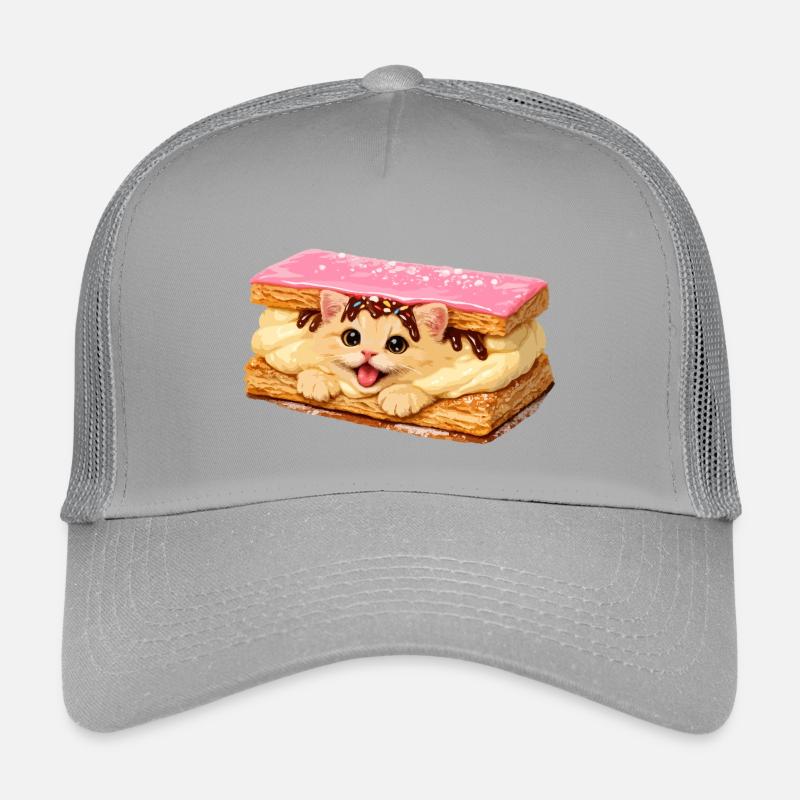 Chat à Tompouce Casquette trucker enfant