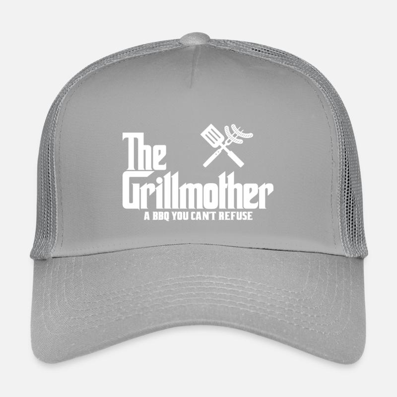 Die Grillmutter (dunkel) Kinder Trucker-Cap