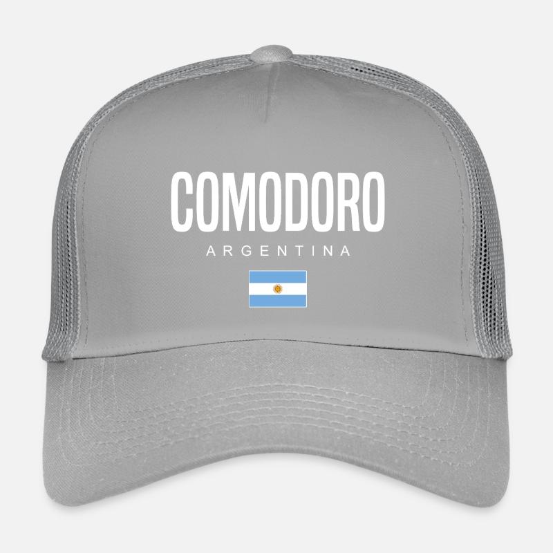 Comodoro Argentinien Argentinier Kinder Trucker-Cap