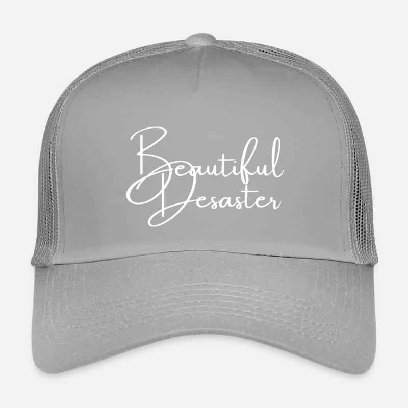 Beautiful Disaster | Greysoul Thoughts Kids’ Trucker Cap