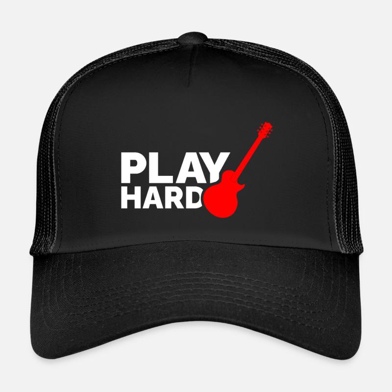 Play Hard - Kids’ Trucker Cap - black/black