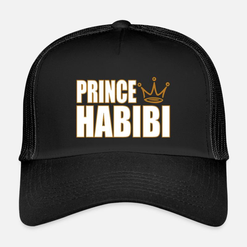Prince Habibi – Design de déclaration d’amour arabe royale Casquette trucker enfant
