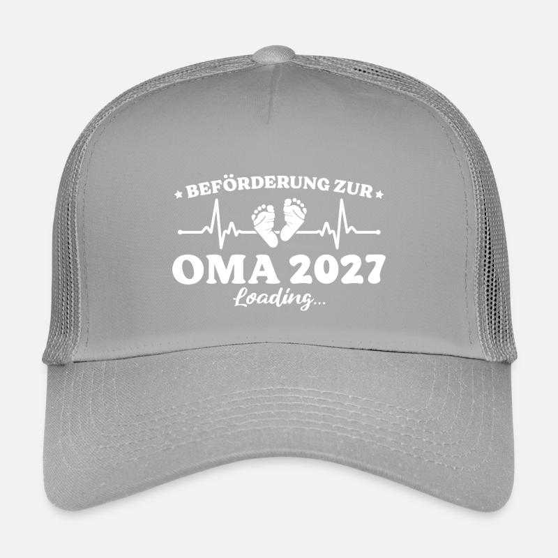 Beförderung zur Oma 2027 Loading Geschenk Kinder Trucker-Cap