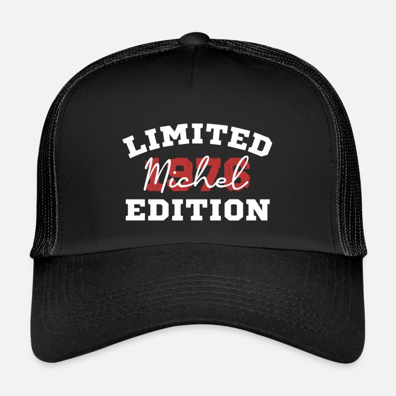 Limited Moch Edition Typography Tee - Kids’ Trucker Cap - black/black