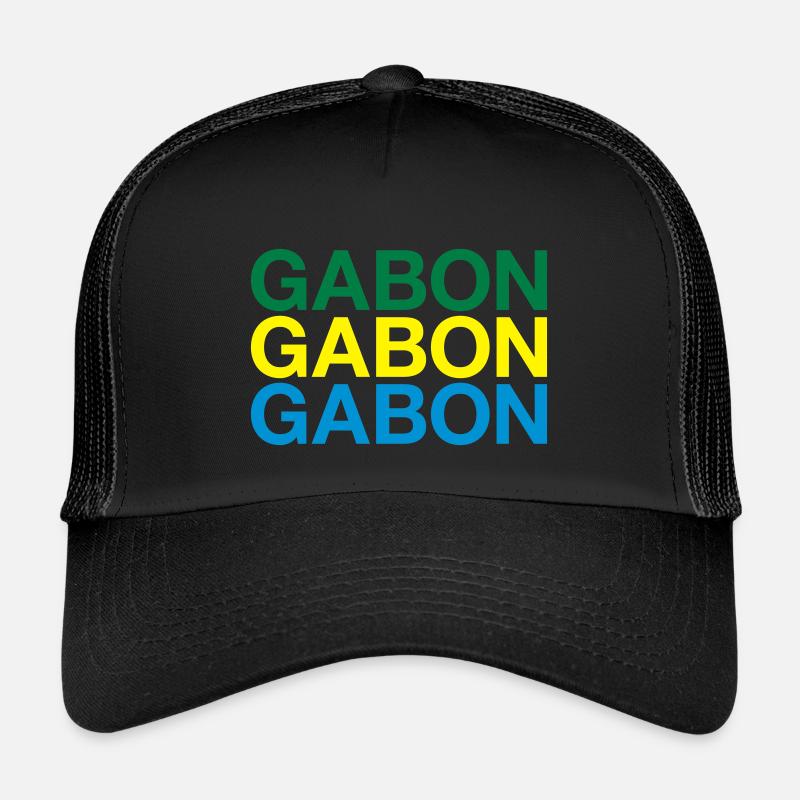 GABON flag Kids’ Trucker Cap