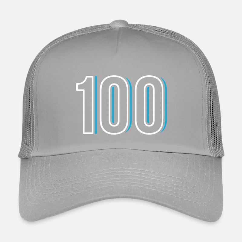 Numéro 100 - Cent - cent Casquette trucker enfant