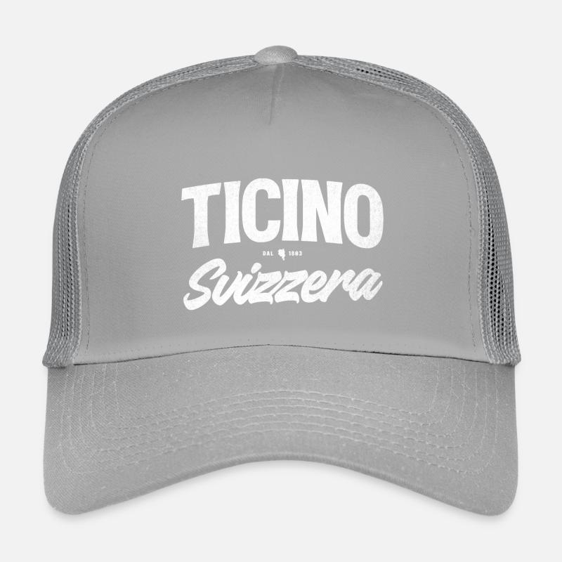 Ticino Switzerland Script Logo Kids’ Trucker Cap